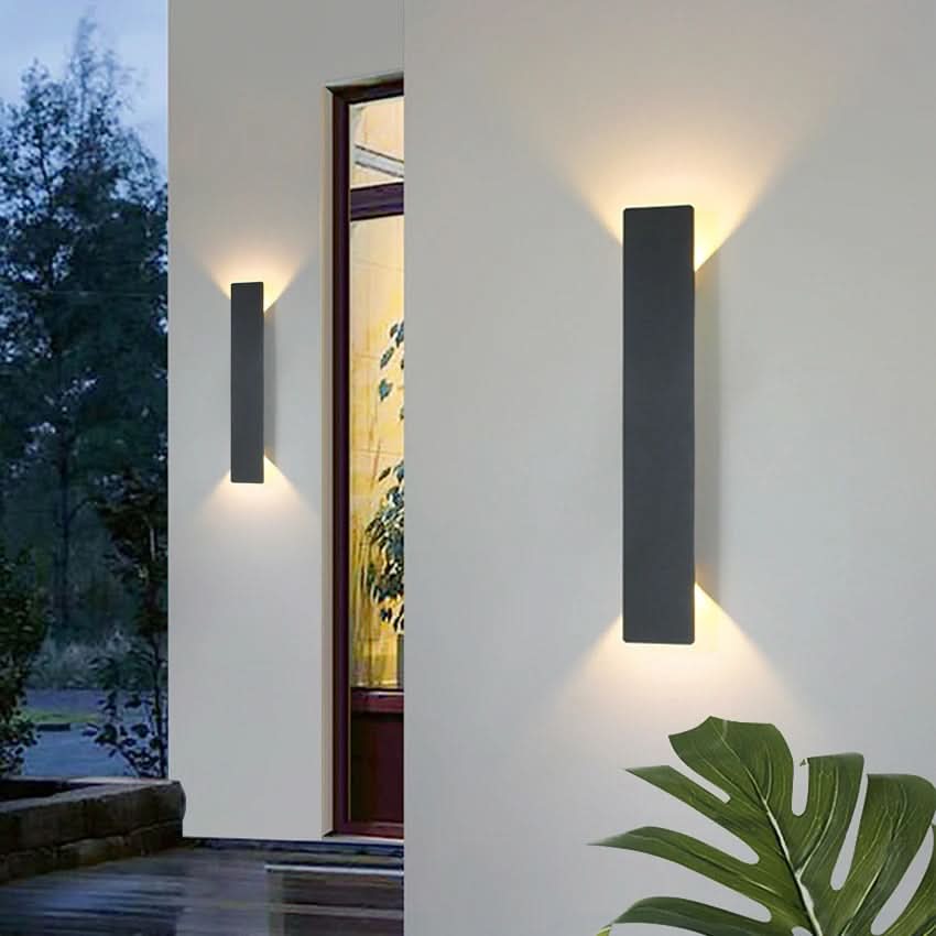 Aluminiowa lampa ścienna LED IP65 – oświetlenie zewnętrzne elewacji i tarasu - Image 8