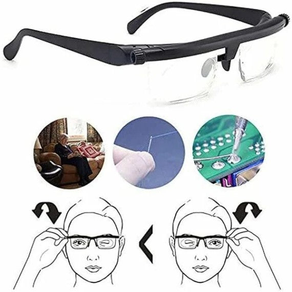 Wszechstronne soczewkami okulary z do wyraźnego widzenia na odległość - Image 2