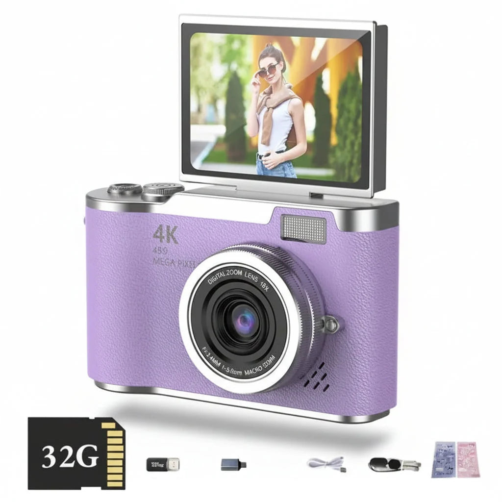 Aparat cyfrowy 4K odchylany ekran - Image 4