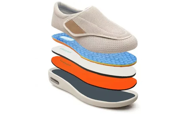 Szerokie buty dla cukrzyka oddychające - Image 6