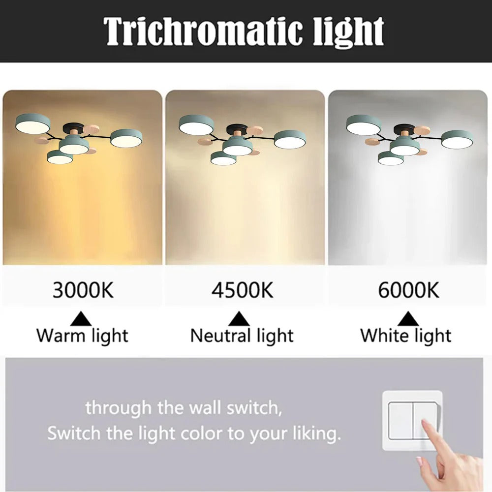 Nowoczesna lampa sufitowa LED typu plafon - Image 13
