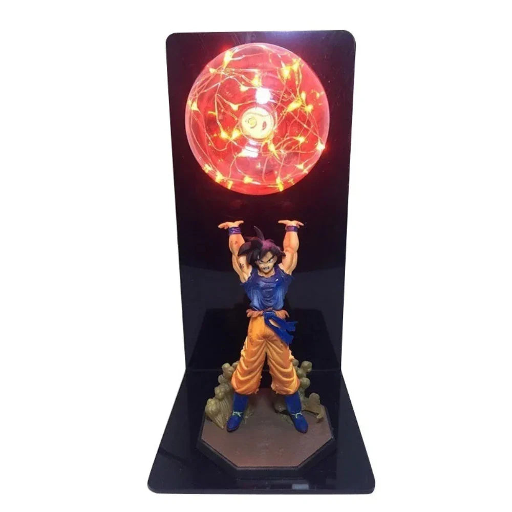 Dynamiczna lampa LED 3D Goku – Dragon Ball kolekcjonerska - Image 11