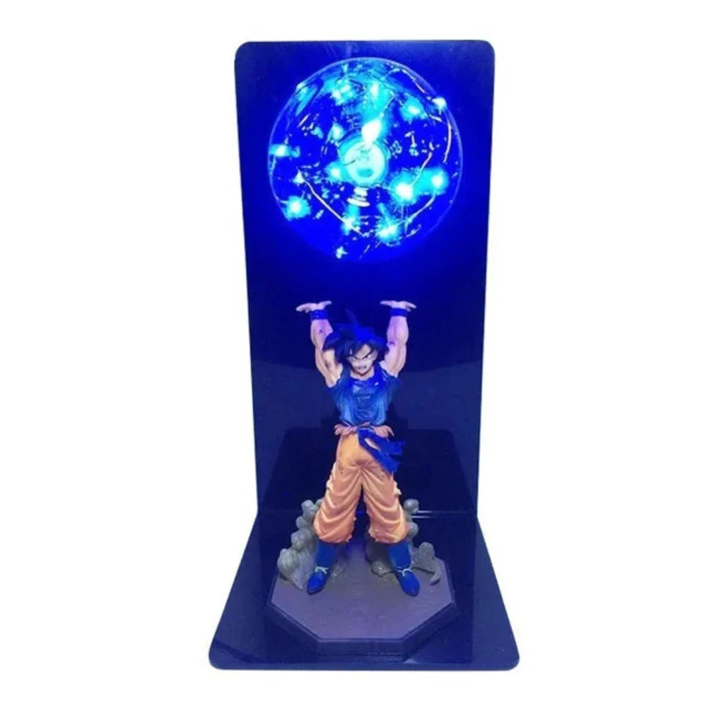 Dynamiczna lampa LED 3D Goku – Dragon Ball kolekcjonerska - Image 12