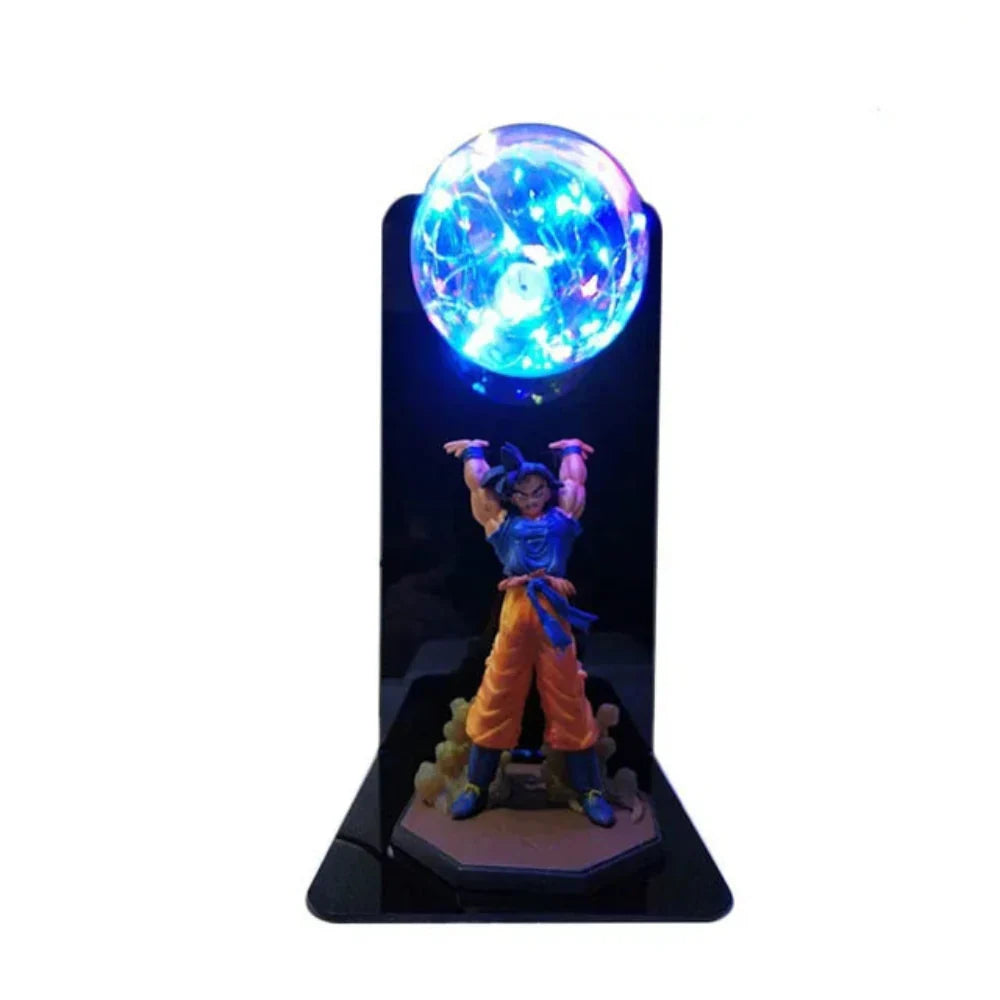 Dynamiczna lampa LED 3D Goku – Dragon Ball kolekcjonerska - Image 13