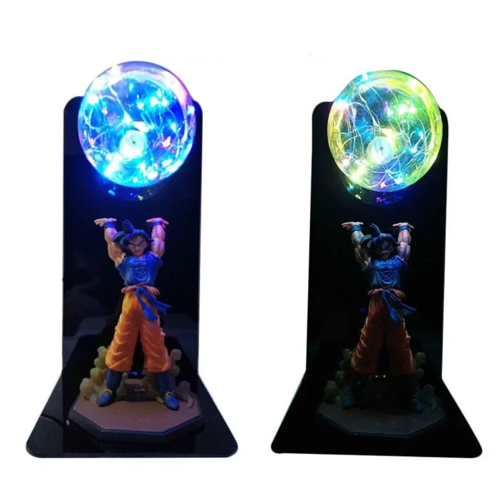 Dynamiczna lampa LED 3D Goku – Dragon Ball kolekcjonerska - Image 5