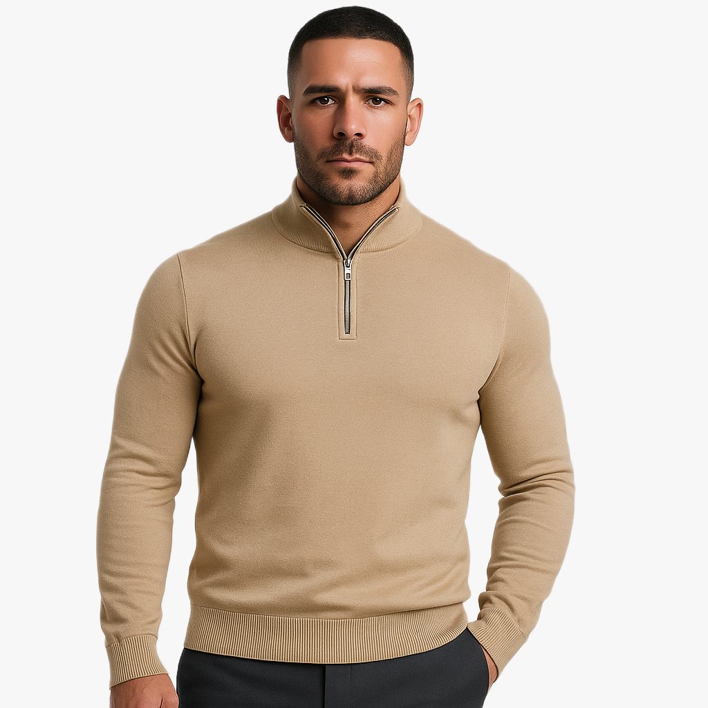 Stylowy sweter rozpinany