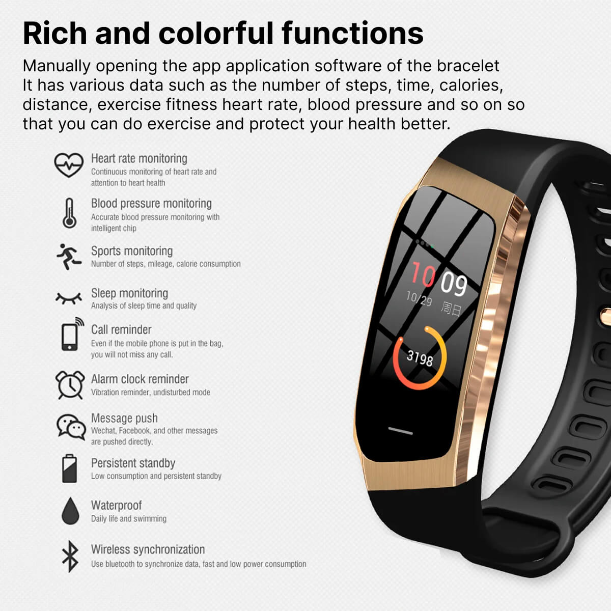 Zaawansowany Smartwatch Fitness z Monitoringiem Zdrowia - Image 10