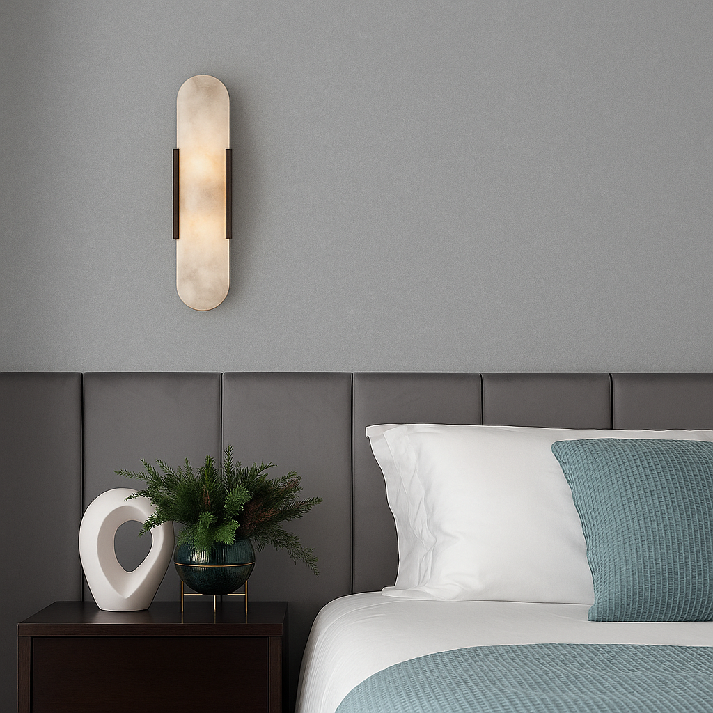 Ozdobna lampa ścienna z ciepłym oświetleniem - Image 4
