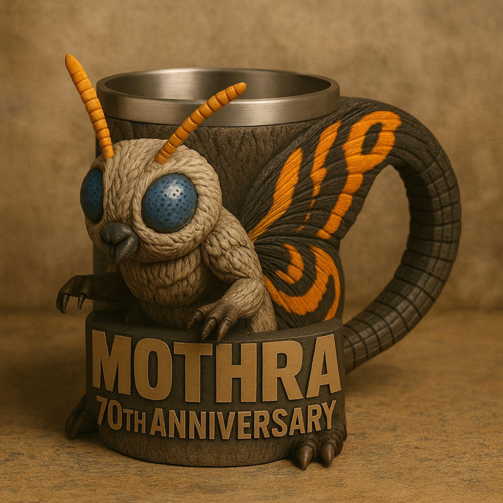 Rzeźbiony ceramiczny kubek 3D potwór - Image 9