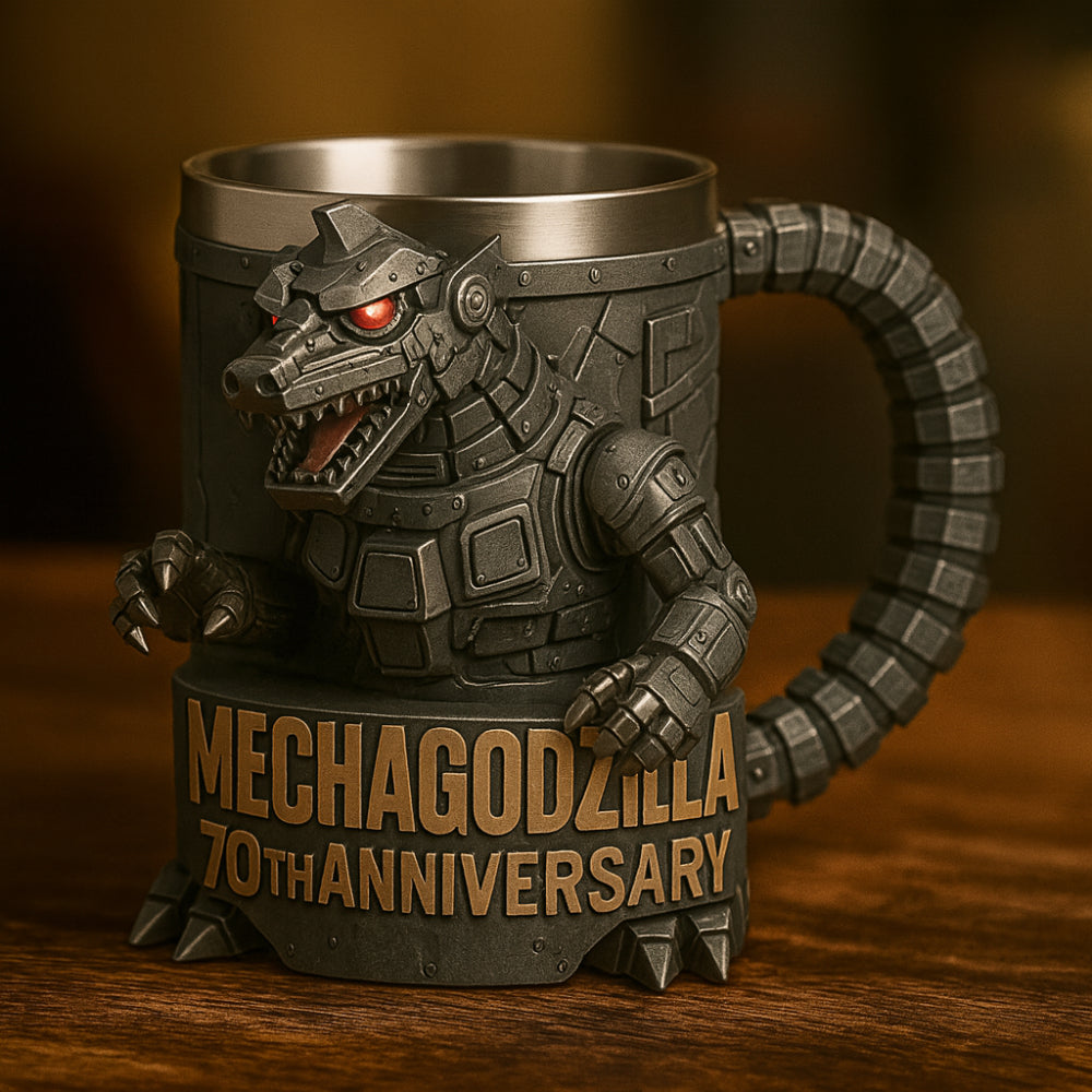 Rzeźbiony ceramiczny kubek 3D potwór - Image 13