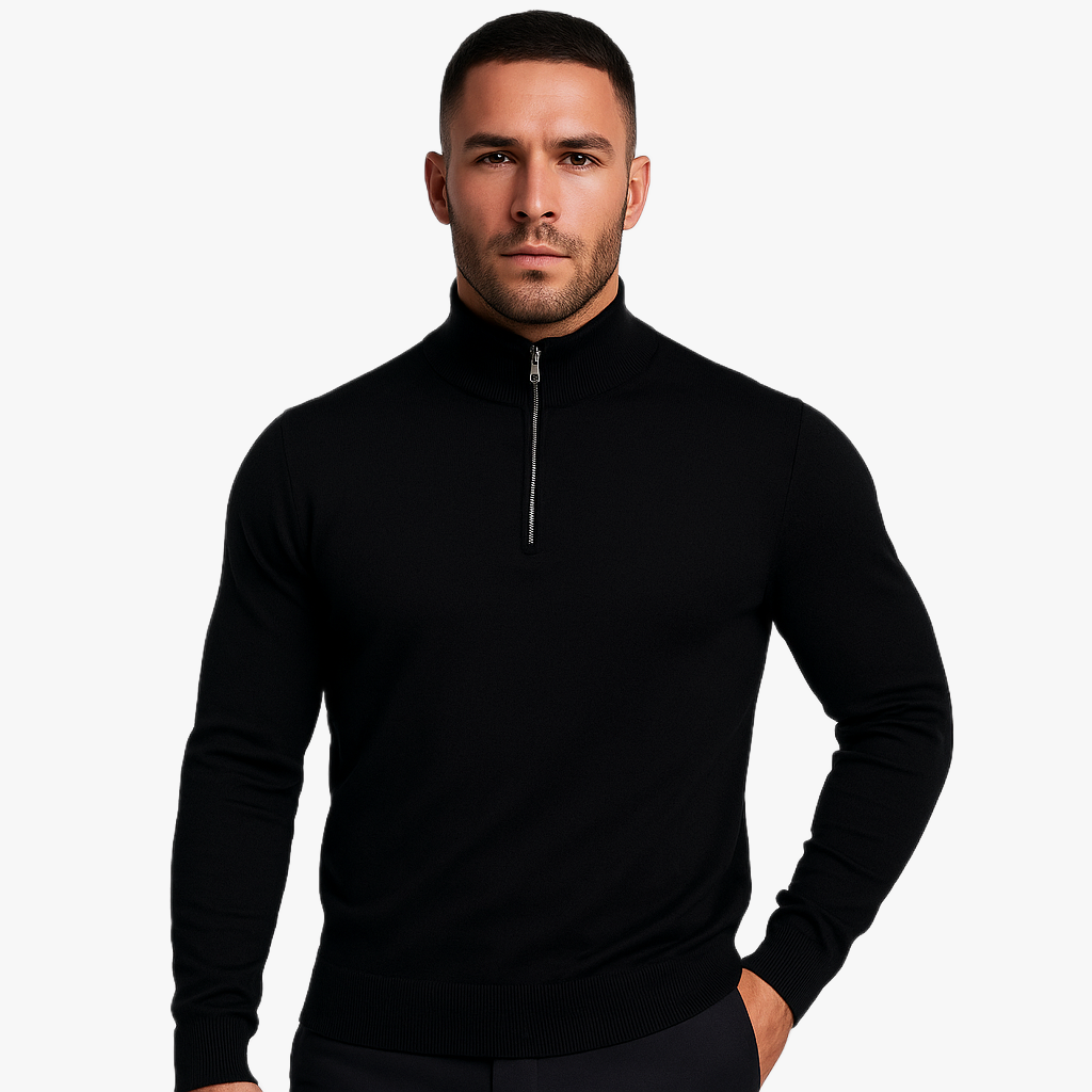 Stylowy sweter rozpinany
