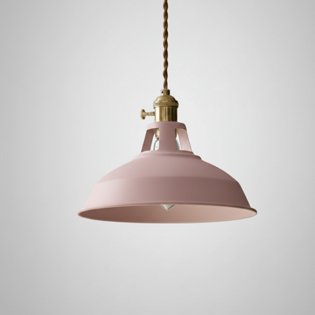 Lampa wisząca industrialna z metalowym kloszem, oprawa E26, regulowana wysokość – styl retro - Image 9