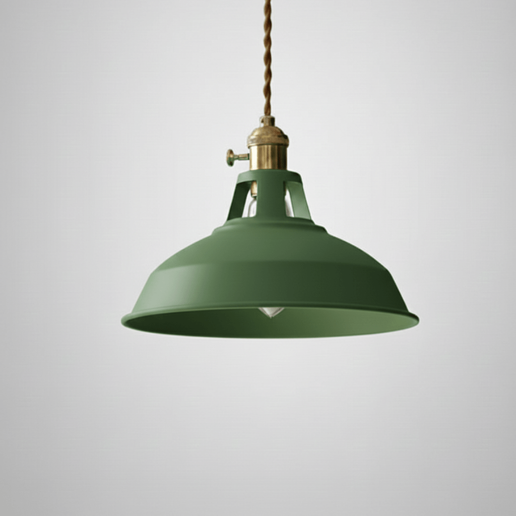 Lampa wisząca industrialna z metalowym kloszem, oprawa E26, regulowana wysokość – styl retro - Image 10