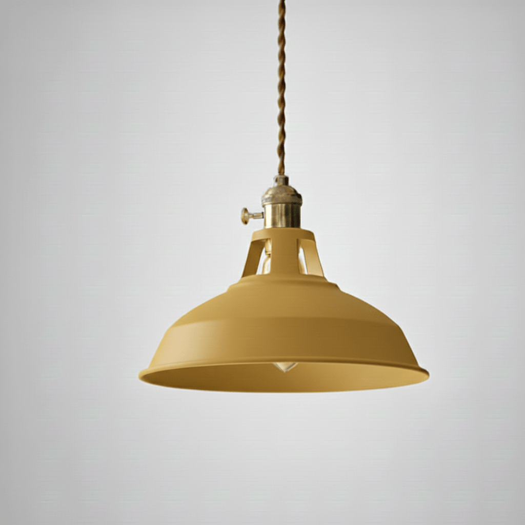 Lampa wisząca industrialna z metalowym kloszem, oprawa E26, regulowana wysokość – styl retro - Image 11