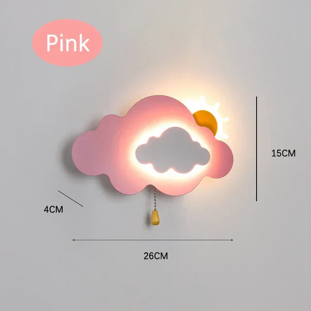 Kreatywna lampa ścienna dla dzieci do sypialni - Image 6