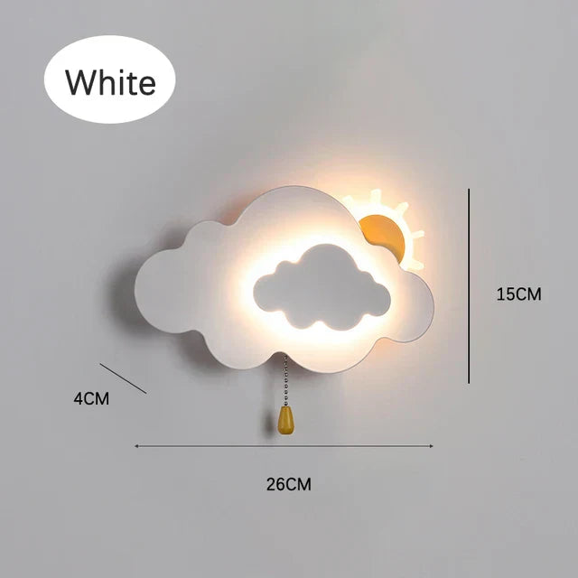 Kreatywna lampa ścienna dla dzieci do sypialni - Image 3