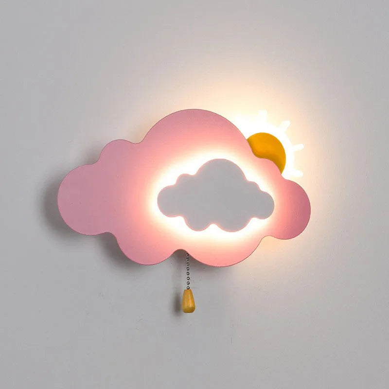 Kreatywna lampa ścienna dla dzieci do sypialni - Image 9