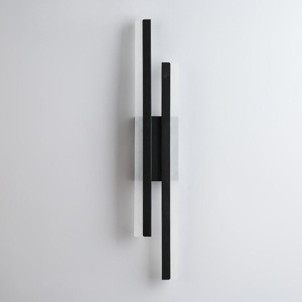 Kinkiet LED nowoczesny minimalistyczny – lampa ścienna do salonu i sypialni, liniowy design - Image 5