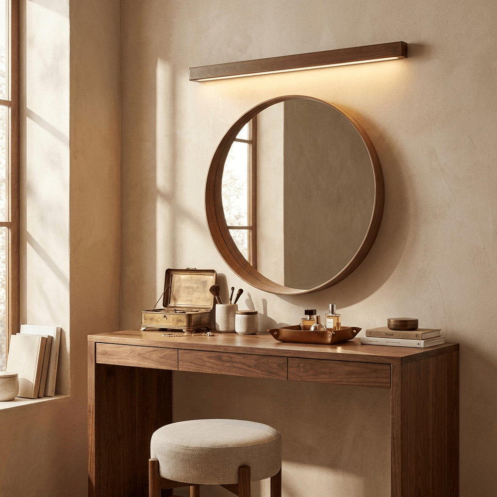 Kinkiet liniowy LED nowoczesny – minimalistyczna lampa ścienna ambient z wbudowanym źródłem światła - Image 4