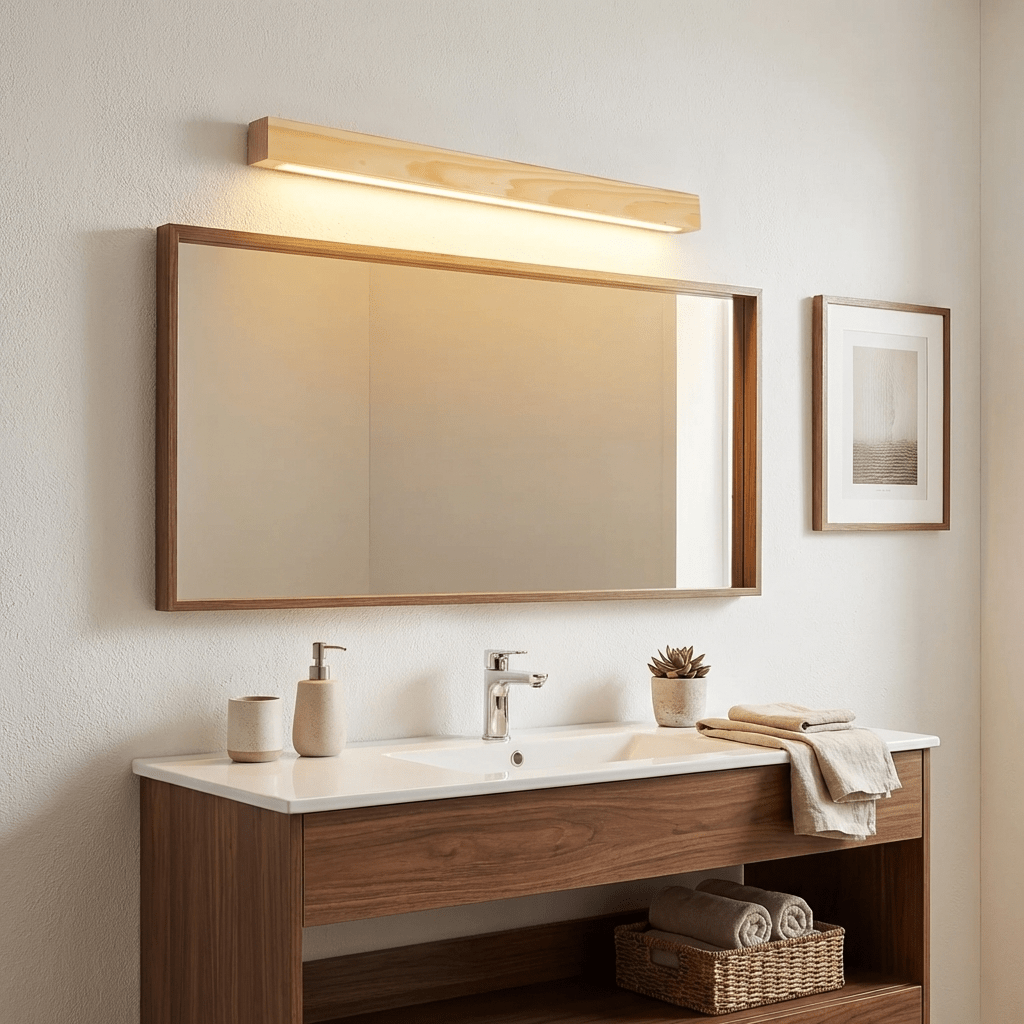 Kinkiet liniowy LED nowoczesny – minimalistyczna lampa ścienna ambient z wbudowanym źródłem światła - Image 5