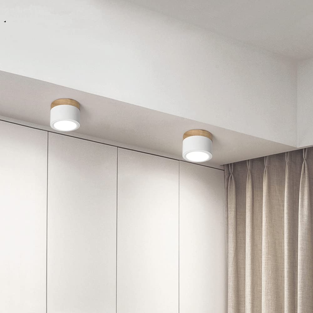Nowoczesna lampa sufitowa LED cylindryczna – minimalistyczny plafon do salonu i sypialni
