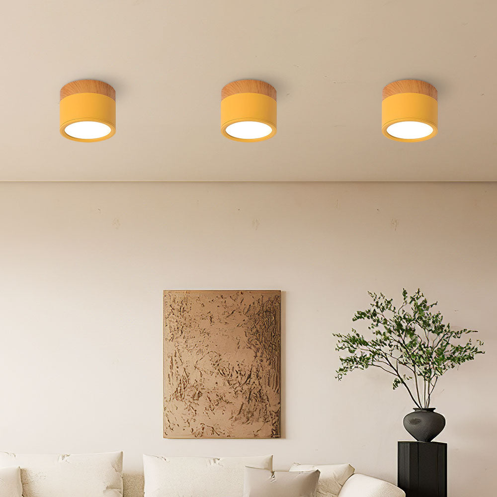 Nowoczesna lampa sufitowa LED cylindryczna – minimalistyczny plafon do salonu i sypialni - Image 13