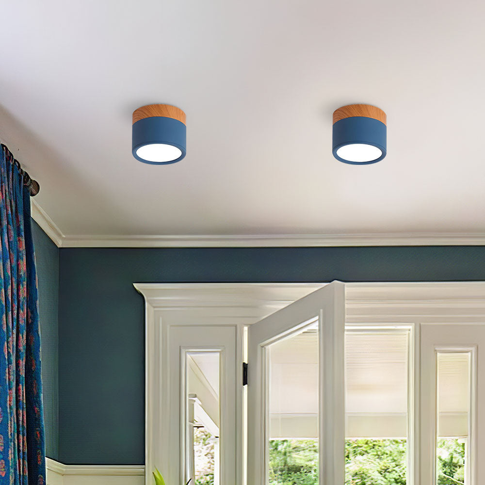 Nowoczesna lampa sufitowa LED cylindryczna – minimalistyczny plafon do salonu i sypialni - Image 21