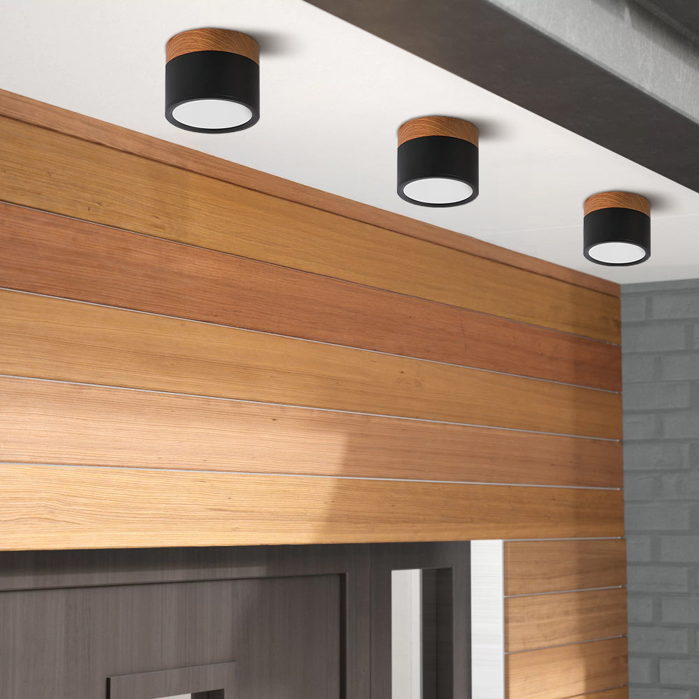Nowoczesna lampa sufitowa LED cylindryczna – minimalistyczny plafon do salonu i sypialni - Image 4