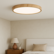 Nowoczesna okrągła lampa sufitowa LED natynkowa – minimalistyczny plafon do salonu