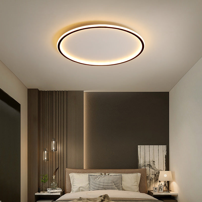 Nowoczesna lampa sufitowa LED ściemnialna – minimalistyczny plafon okrągły do wnętrz - Image 3