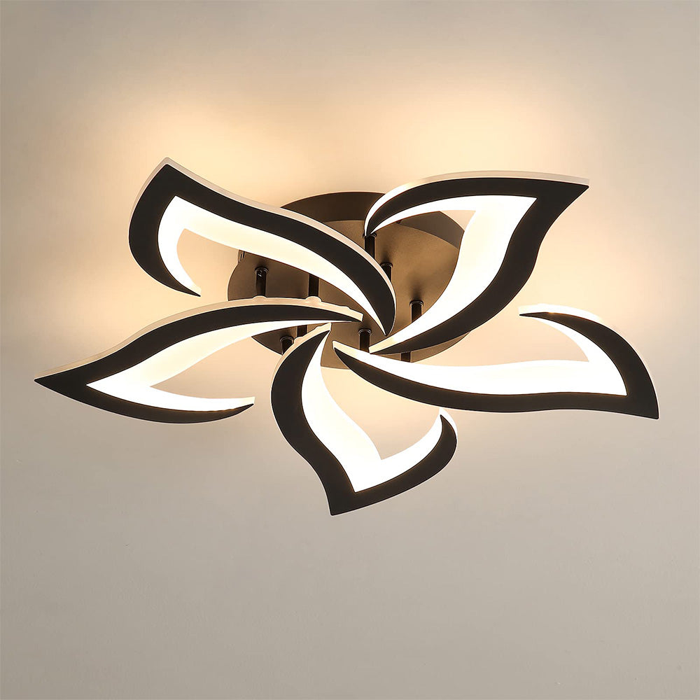Nowoczesna lampa sufitowa LED w kształcie kwiatu – plafon do salonu i sypialni - Image 10