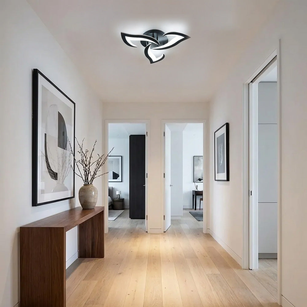 Nowoczesna lampa sufitowa LED w kształcie kwiatu – plafon do salonu i sypialni - Image 4