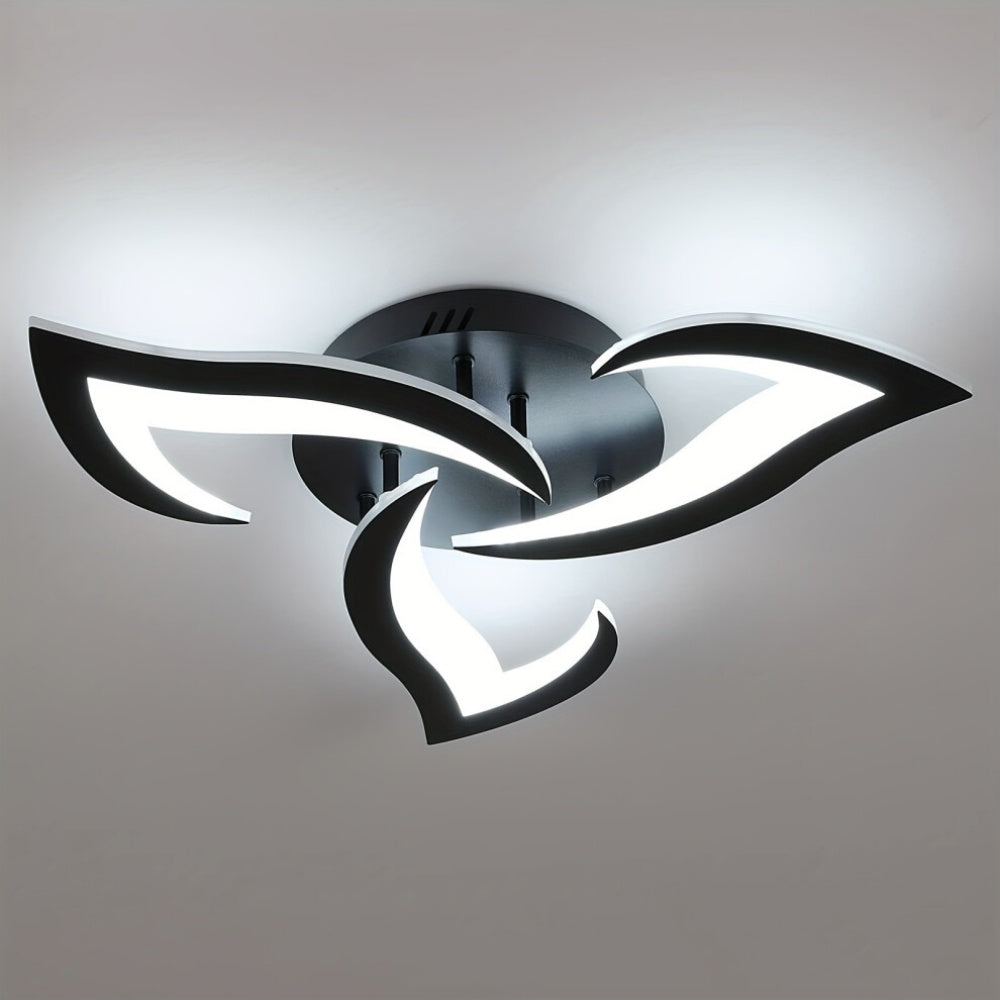 Nowoczesna lampa sufitowa LED w kształcie kwiatu – plafon do salonu i sypialni - Image 5