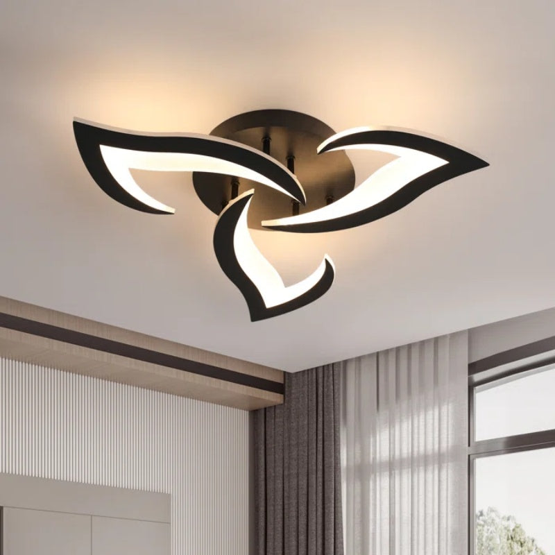 Nowoczesna lampa sufitowa LED w kształcie kwiatu – plafon do salonu i sypialni - Image 6