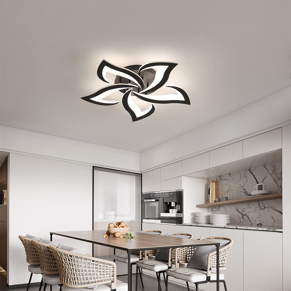 Nowoczesna lampa sufitowa LED w kształcie kwiatu – plafon do salonu i sypialni - Image 8