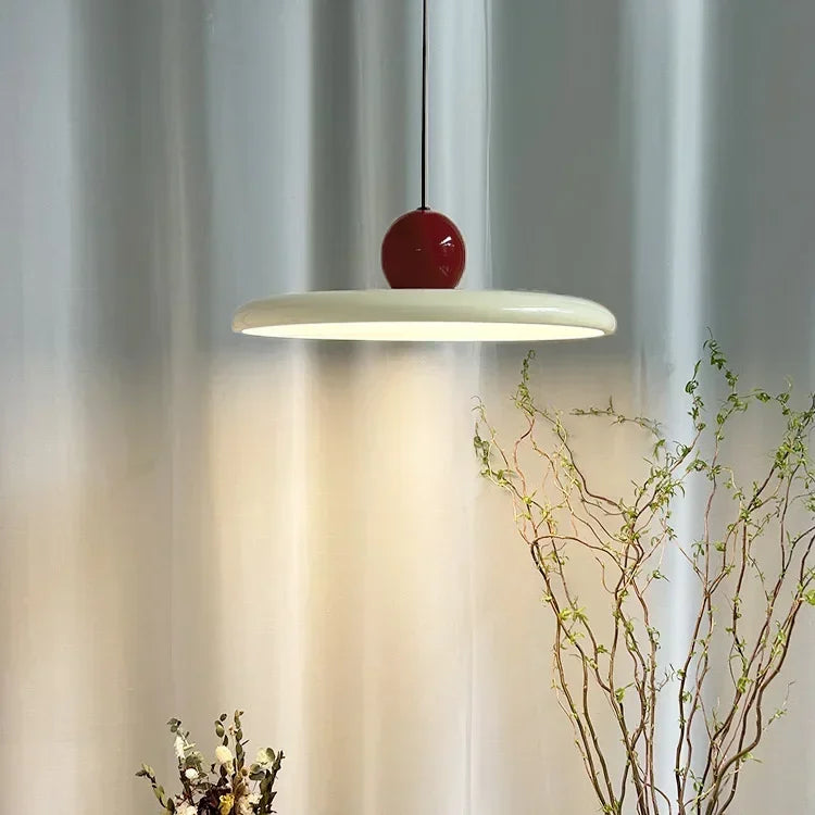 Nowoczesna lampa wisząca LED okrągła nad stół – regulowana do jadalni