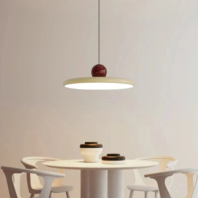 Nowoczesna lampa wisząca LED okrągła nad stół – regulowana do jadalni - Image 2