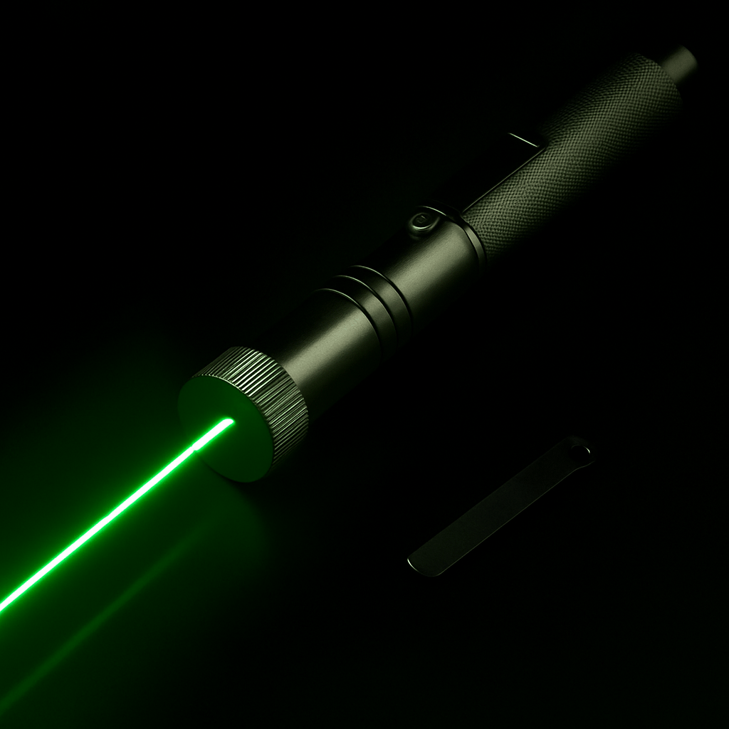 Metalowy wskaźnik laserowy akumulatorowy USB - Image 3