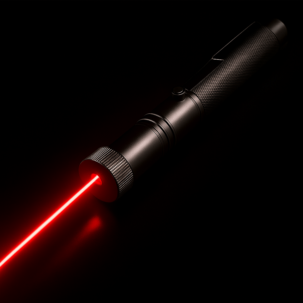 Metalowy wskaźnik laserowy akumulatorowy USB - Image 4