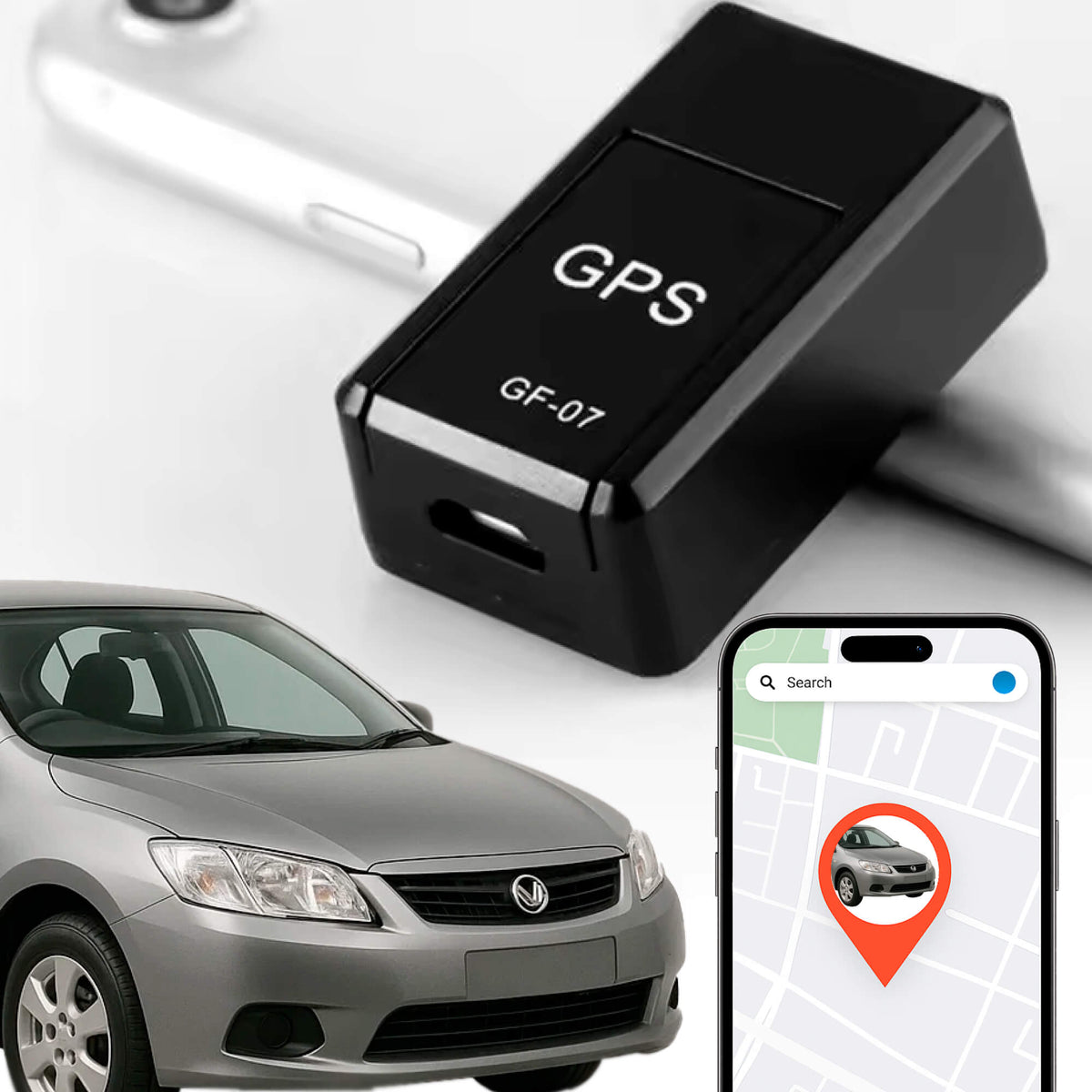 Zaawansowany magnetyczny globalny lokalizator GPS do pojazdów