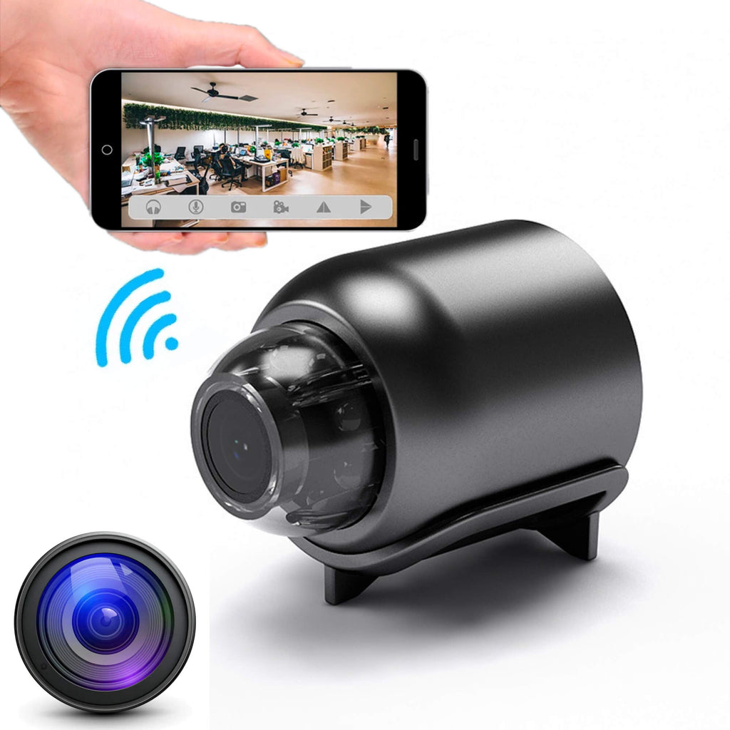 Kompaktowa szerokokątna kamera WiFi HD z funkcją noktowizora - Image 2
