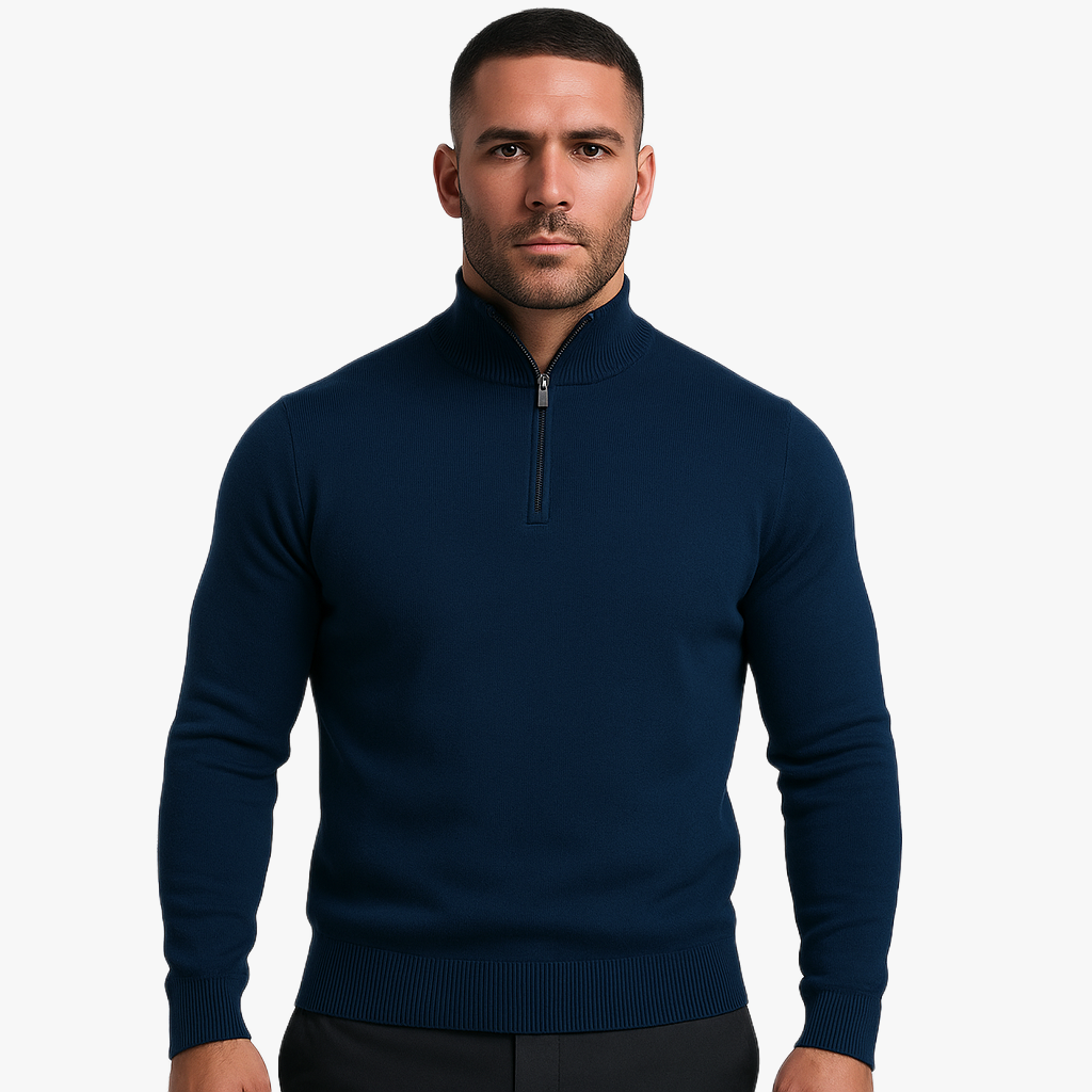 Stylowy sweter rozpinany