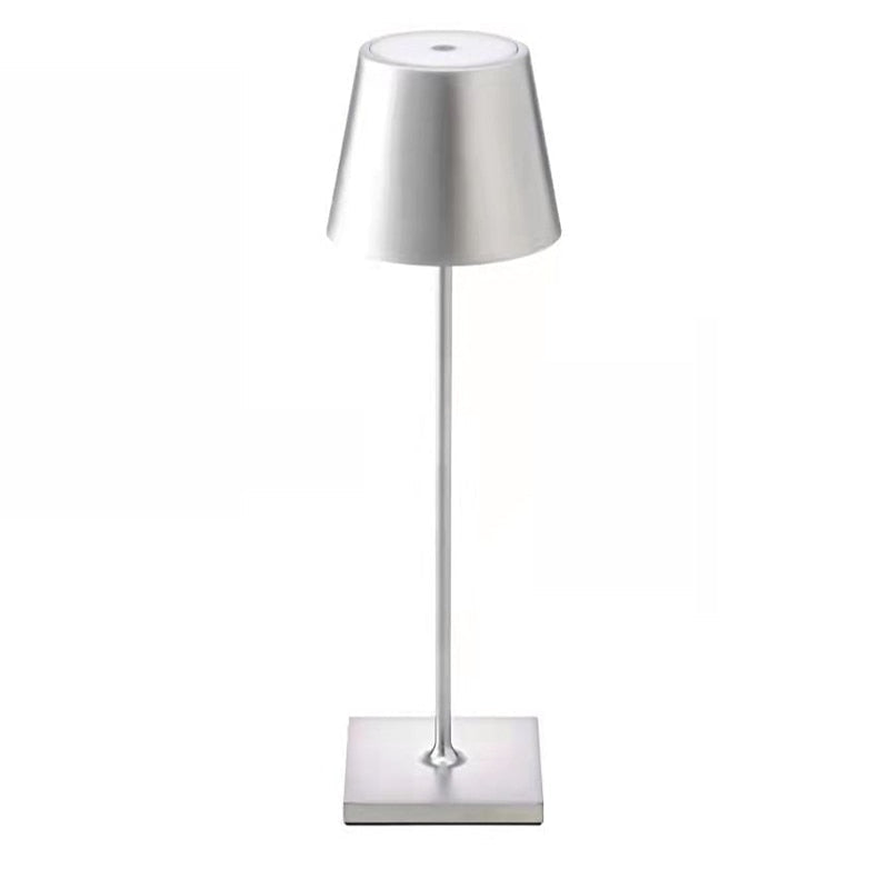 Nowoczesna skandynawska bezprzewodowa lampa stołowa LED z funkcją ściemniania - Image 8