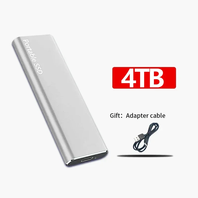 Lekki zewnętrzny dysk SSD do szybkiego transferu - 4TB/1TB - Image 8