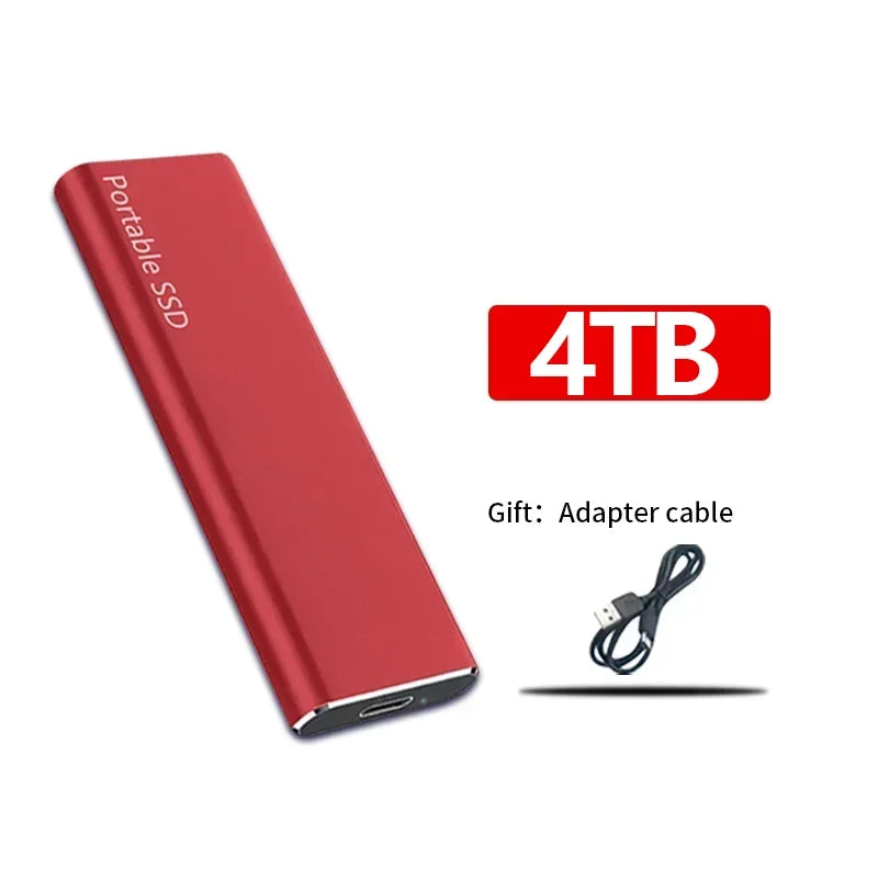 Lekki zewnętrzny dysk SSD do szybkiego transferu - 4TB/1TB - Image 7