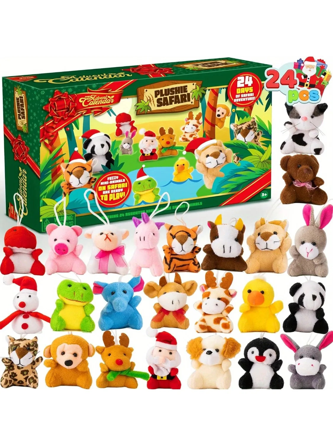 24 mini maskotki zwierzątka Kalendarz adwentowy - Image 7