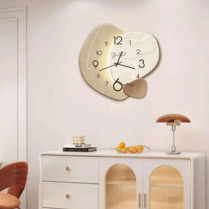 Skandynawski zegar ścienny z cichym mechanizmem – minimalistyczna dekoracja do wnętrz - Image 4