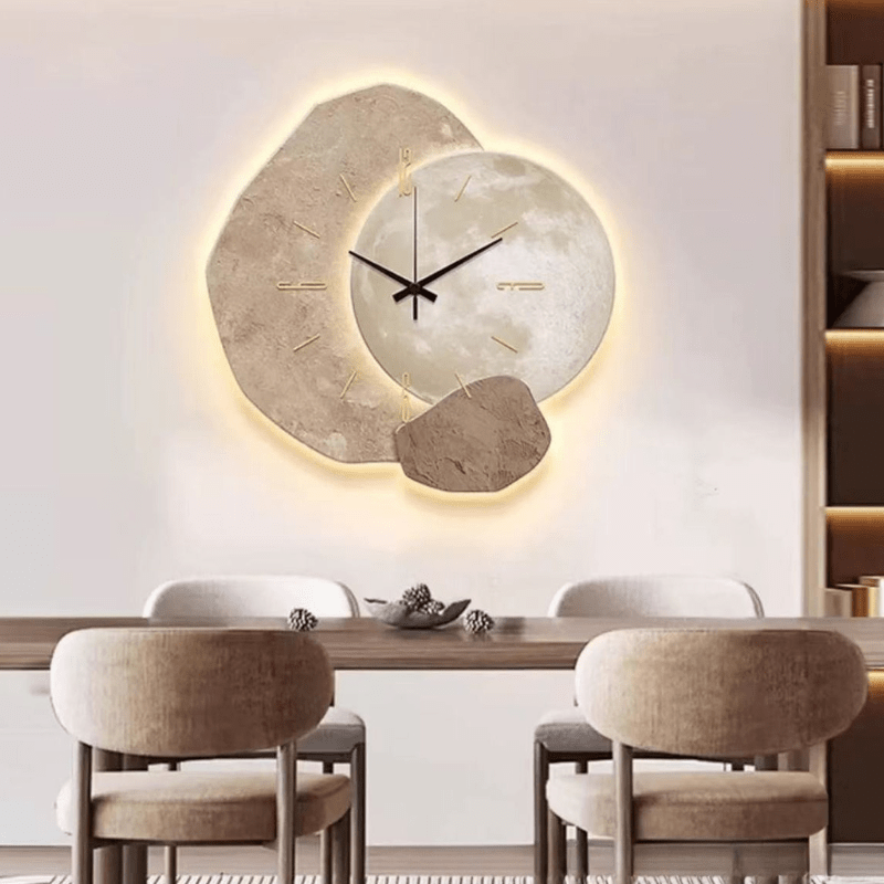 Skandynawski zegar ścienny z cichym mechanizmem – minimalistyczna dekoracja do wnętrz - Image 5