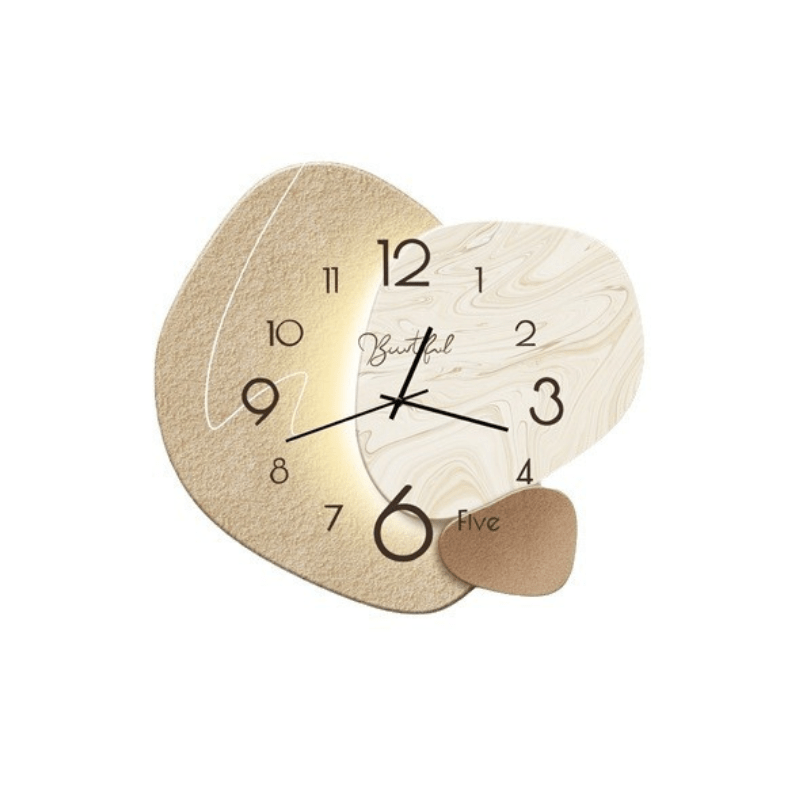 Skandynawski zegar ścienny z cichym mechanizmem – minimalistyczna dekoracja do wnętrz - Image 7