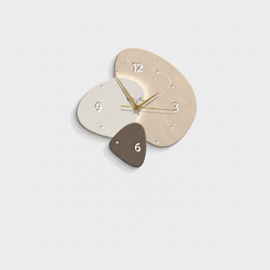 Skandynawski zegar ścienny z cichym mechanizmem – minimalistyczna dekoracja do wnętrz - Image 8